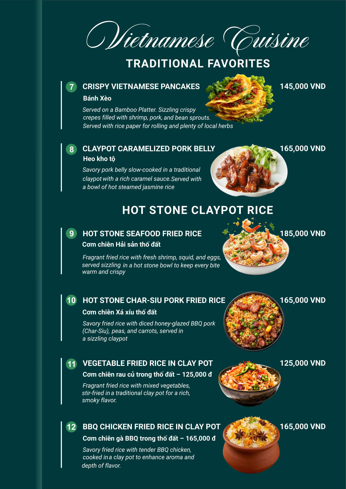 Golden Roof menu page 14